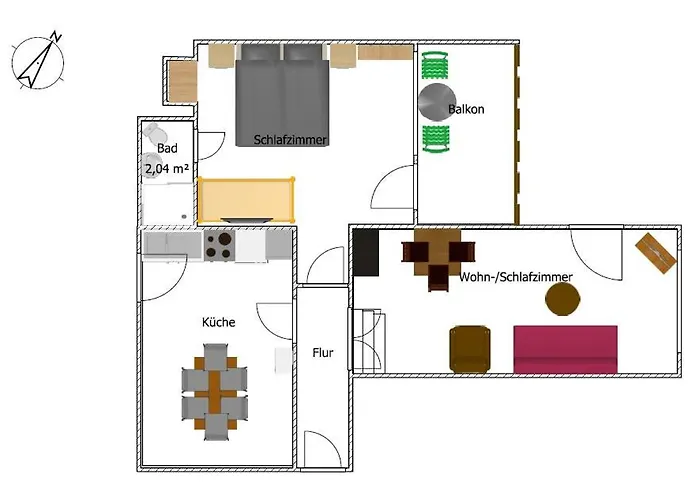 Apartman Weisser Hirsch Im Haus Sabine Braunlage