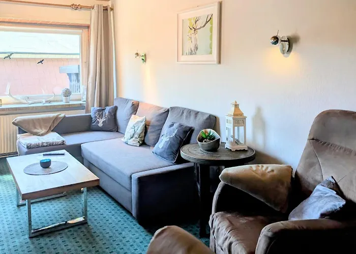 Weisser Hirsch Im Haus Sabine ブラウンラーゲ